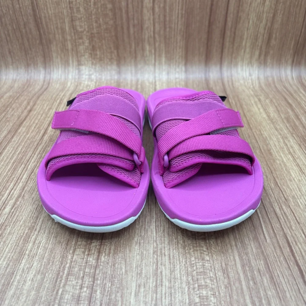 Teva Hurricane Verge Slide Sandals Kids Magenta Excellent Size 2 1136231C
